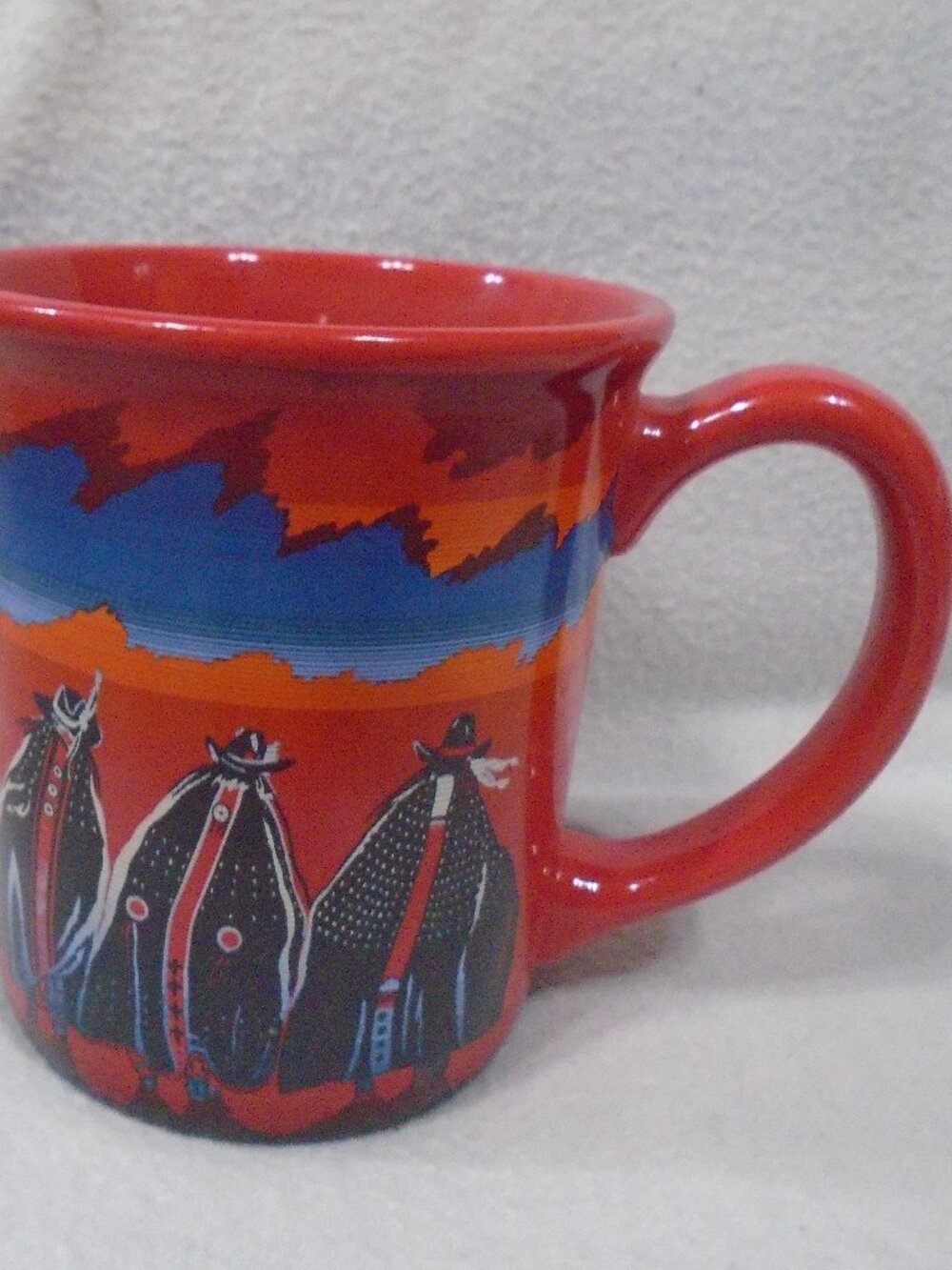 Pendleton Woolen Mills "Rodeo Sisters" Ceramic Coffee Legendary Collection Mug